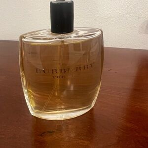 Burberry For Men Eau de Toilette - Golden Amber and Black